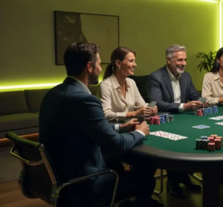 Poker na żywo podczas wieczoru eventowego NANNA SCHACK MUNCH